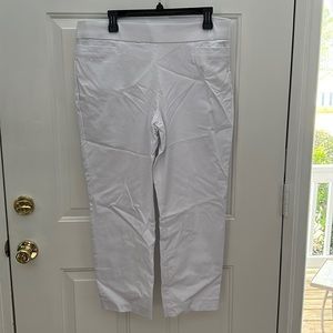 Kim Rogers white dress pants